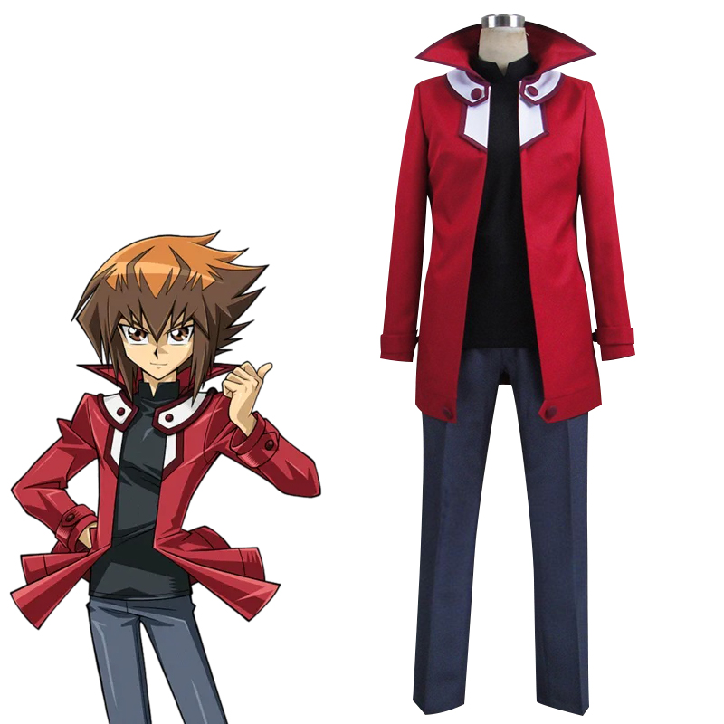 Cosplay Anime Yuki - Yu-Gi-Oh! Yugioh Jaden Yuki Cosplay Kostümü