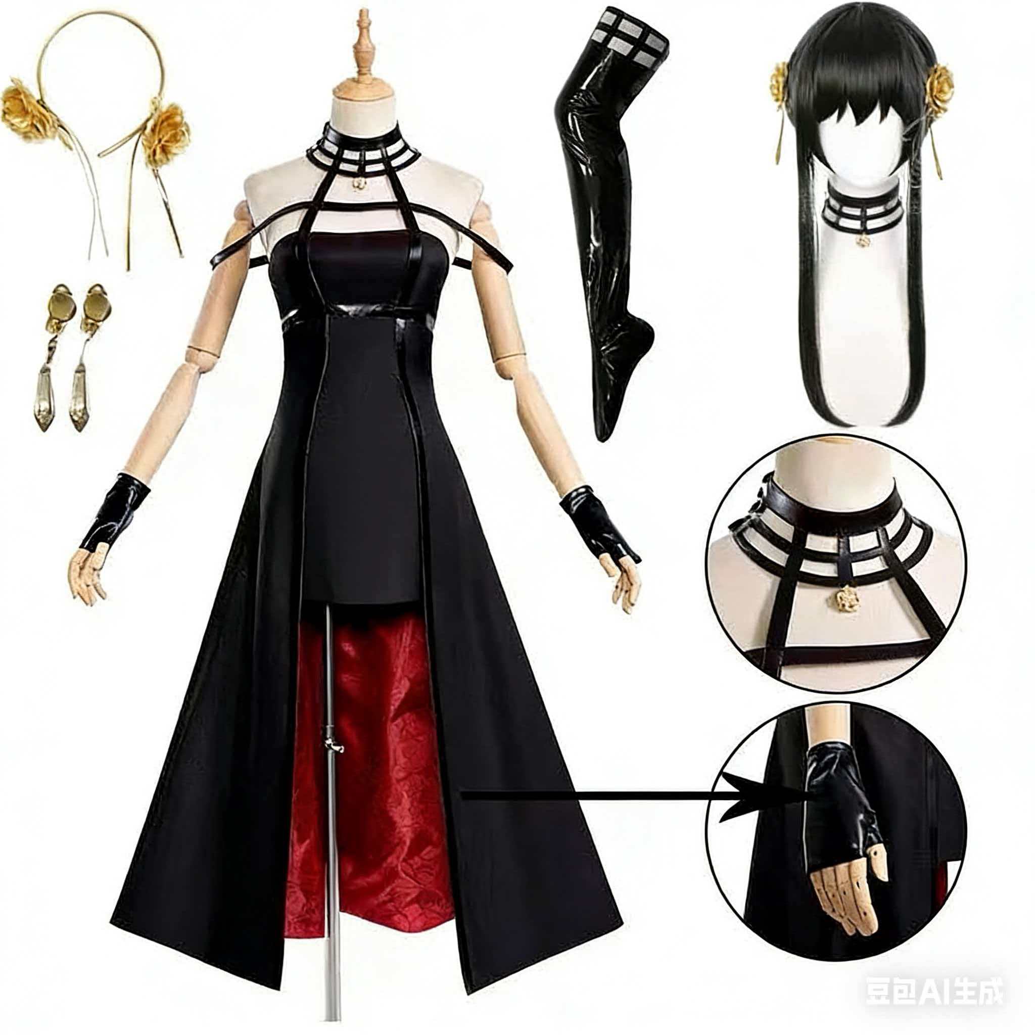 Anime Cosplay Yor Forger - Yor Forger Cosplay Kostüm Kafa Bandı