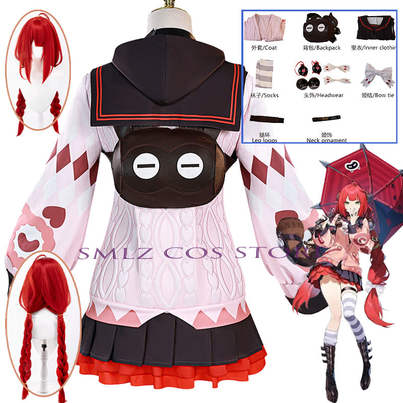 Anime Cosplay Mujer - Smlz Ukinami Yuzuha Cosplay Oyunu Zenless