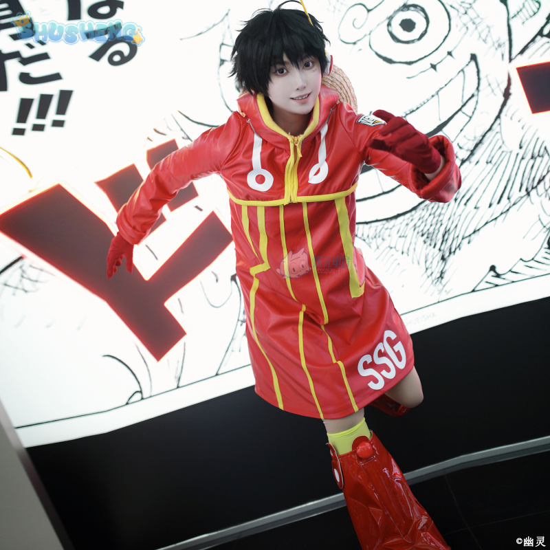 Anime Cosplay Cute - Monkey D Luffy Egghead Cosplay Kostümü