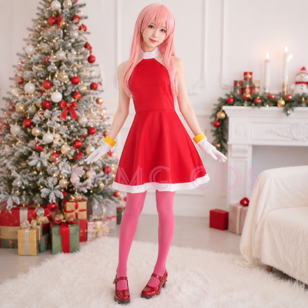 Anime Cosplay Costumes Female - Amy Rose Cosplay Kostüm Yetişkin Karnaval