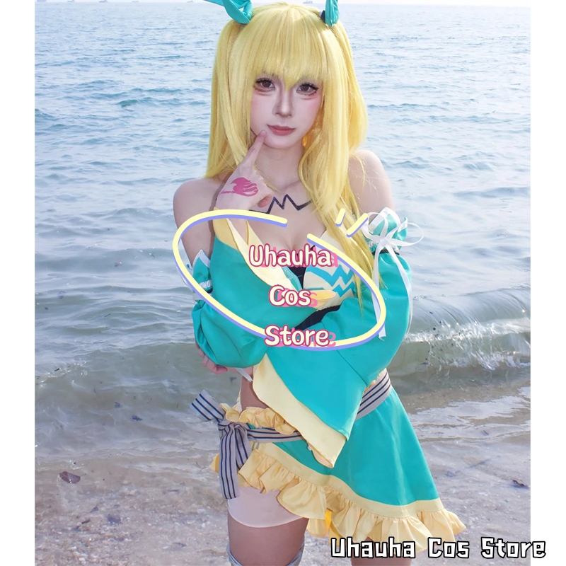 Anime Cosplay Outfits Female - Anime Lucy Heartfilia Cosplay Kostümü Parti