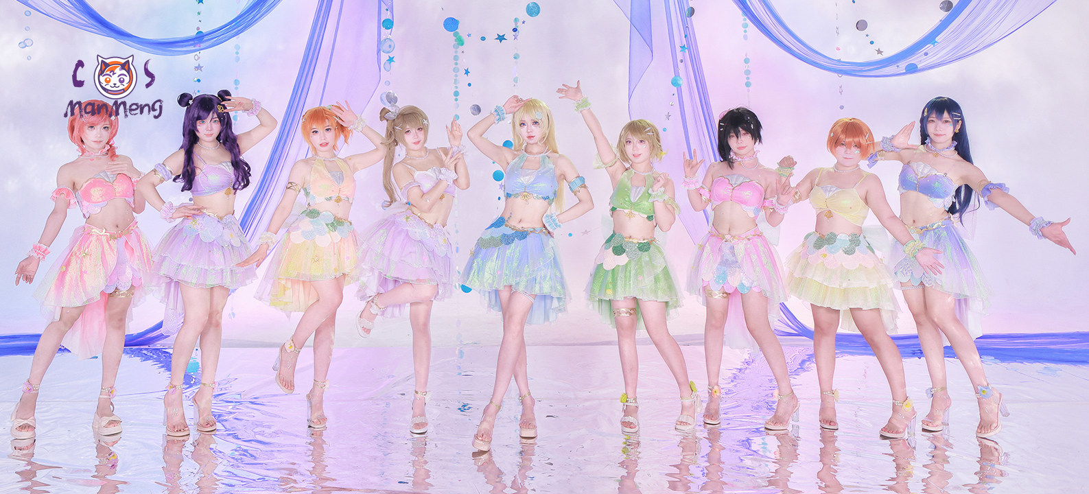 Anime Cosplay Bikini - Anime LoveLive! Hanayo Koizumi denizkızı Cosplay