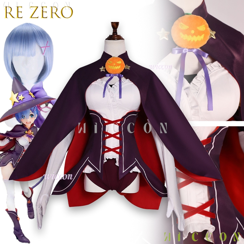 Re Zero Rem Wig - Cadılar Bayramı Yetişkinler İçin Cos Re: