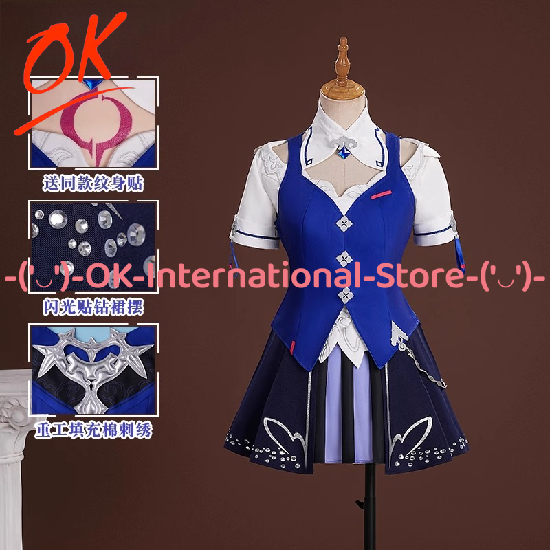 Anime Cosplay Outfits Female - Honkai Impact 3rd Seele Azure Memories