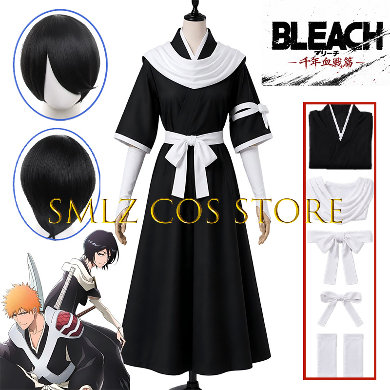 Anime Cosplay 2026 - 2026 TYBW Rukia Cosplay Kuchiki Kostümü