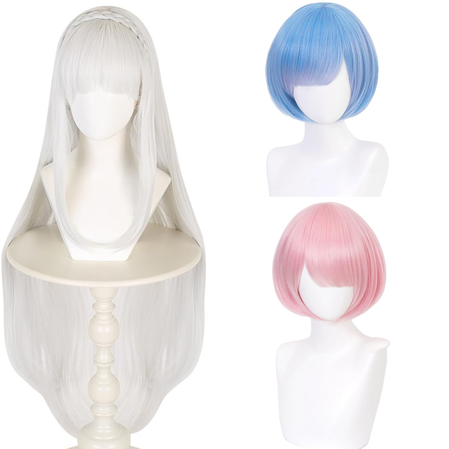 Re Zero Rem Wig - Anime Re: Sıfırdan Farklı Bir Dünyada