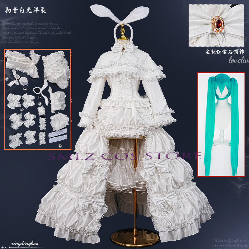Anime Cosplay 2026 - 2026 Tavşan MikuuU Cosplay Anime Kostüm