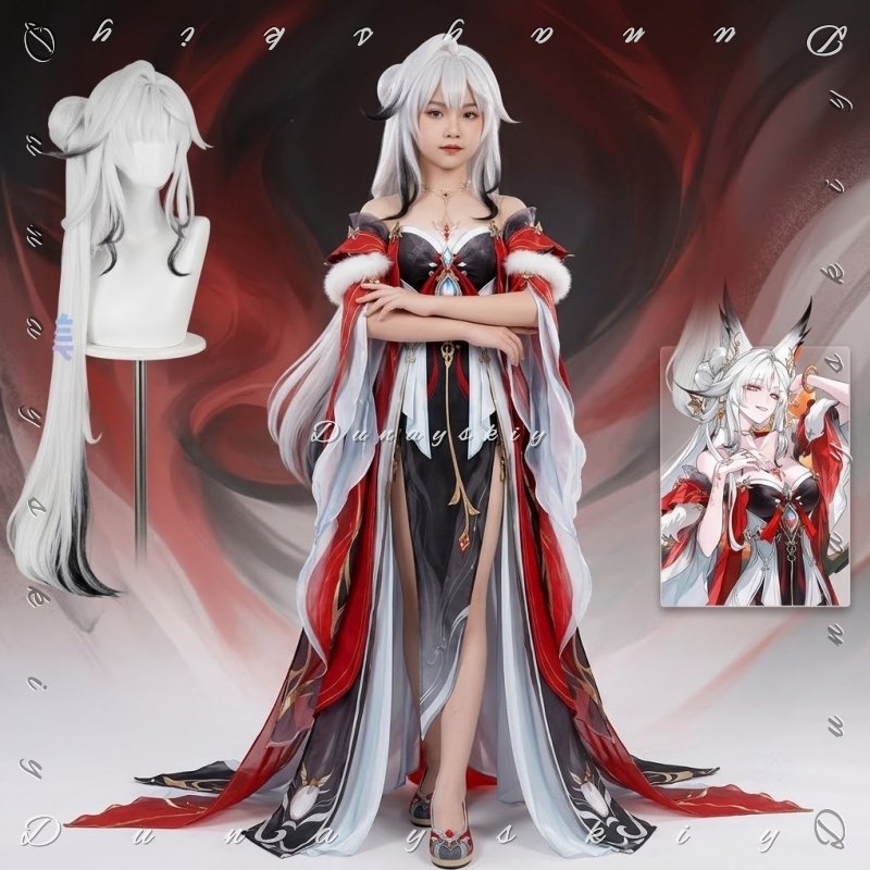 Fox Xinyuehu Cosplay Kostüm Ca - Anime Cosplay Outfits Female incelemesi ve fiyatı