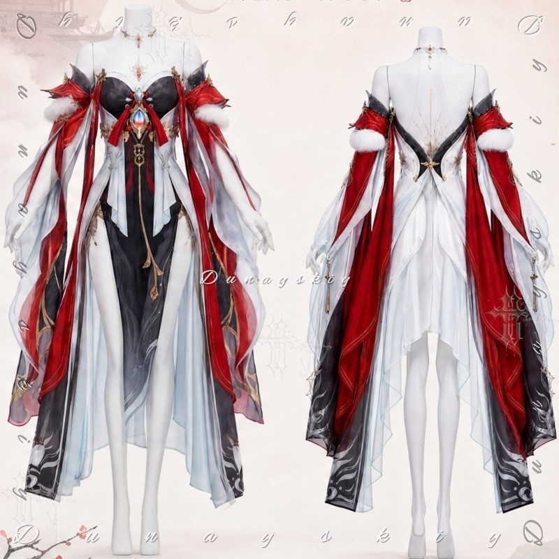 Fox Xinyuehu Cosplay Kostüm Ca - Anime Cosplay Outfits Female incelemesi ve fiyatı