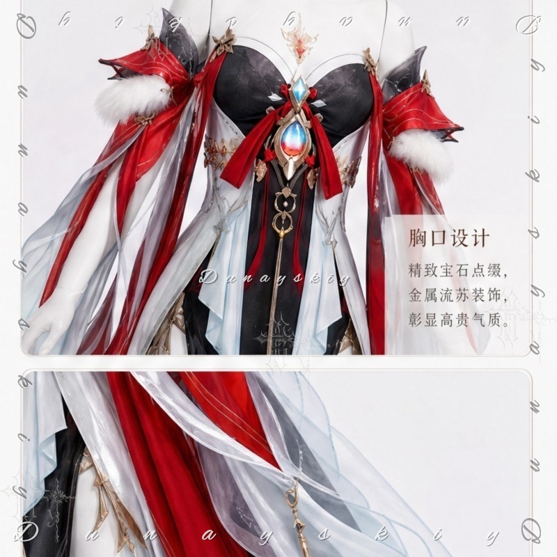 Fox Xinyuehu Cosplay Kostüm Ca - Anime Cosplay Outfits Female incelemesi ve fiyatı