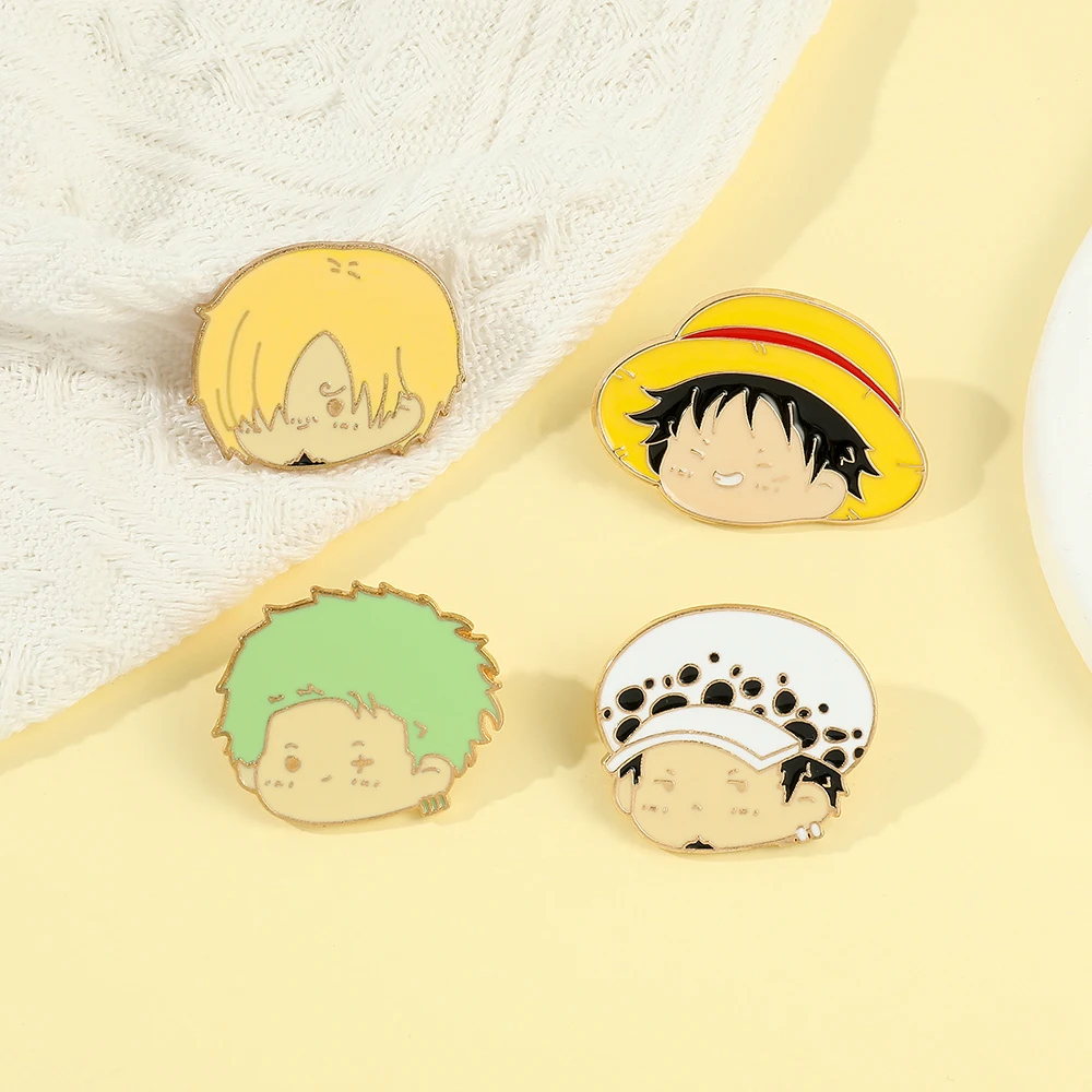 4 adet Anime Karakter Broş Bas - Cosplay Anime Zoro incelemesi ve fiyatı