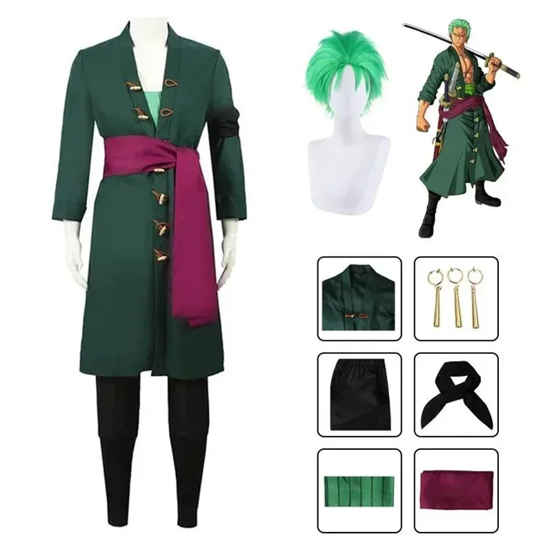 Anime Roronoa Cosplay Kostüm Ü - Cosplay Anime Zoro incelemesi ve fiyatı