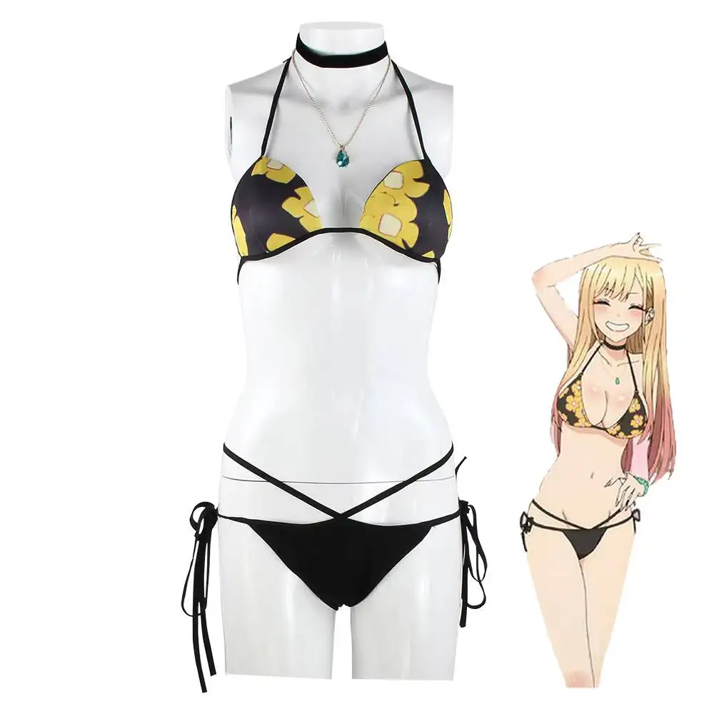 Anime My Dress-Up Darling Mari - Anime Cosplay Bikini incelemesi ve fiyatı