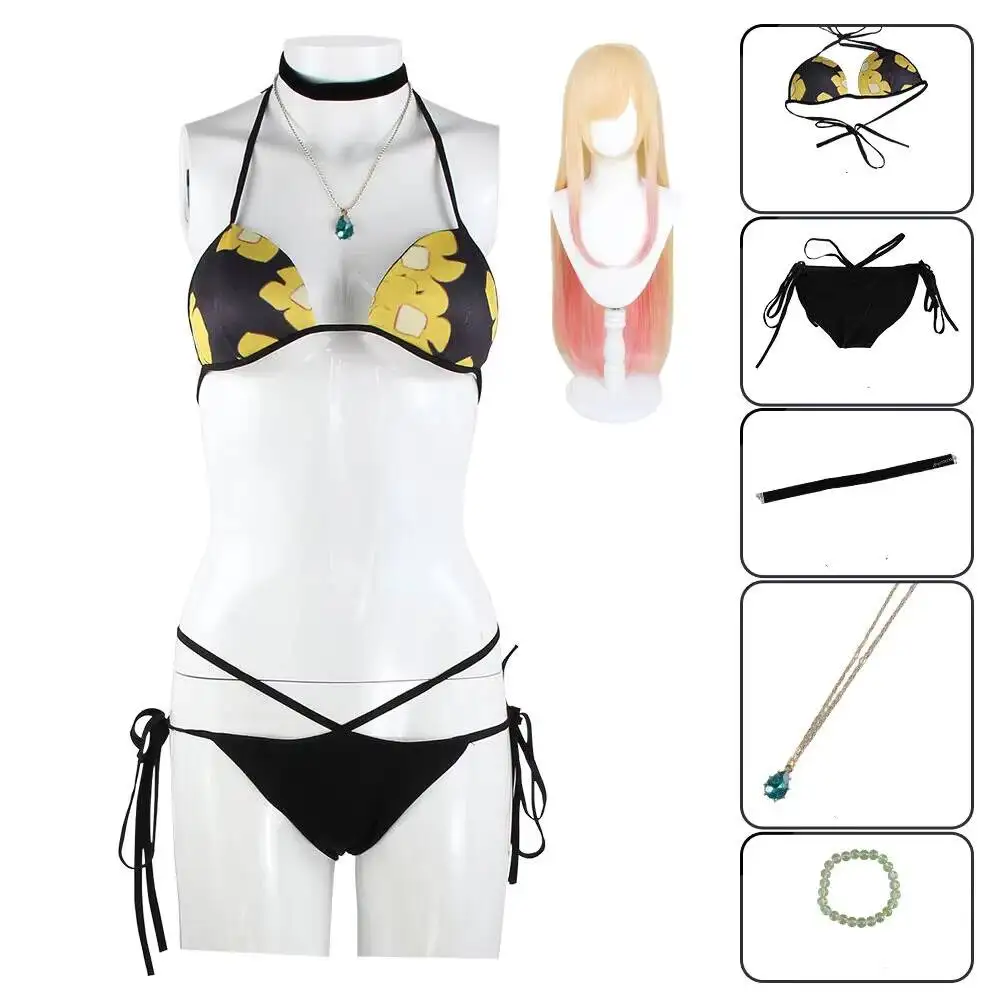 Anime My Dress-Up Darling Mari - Anime Cosplay Bikini incelemesi ve fiyatı