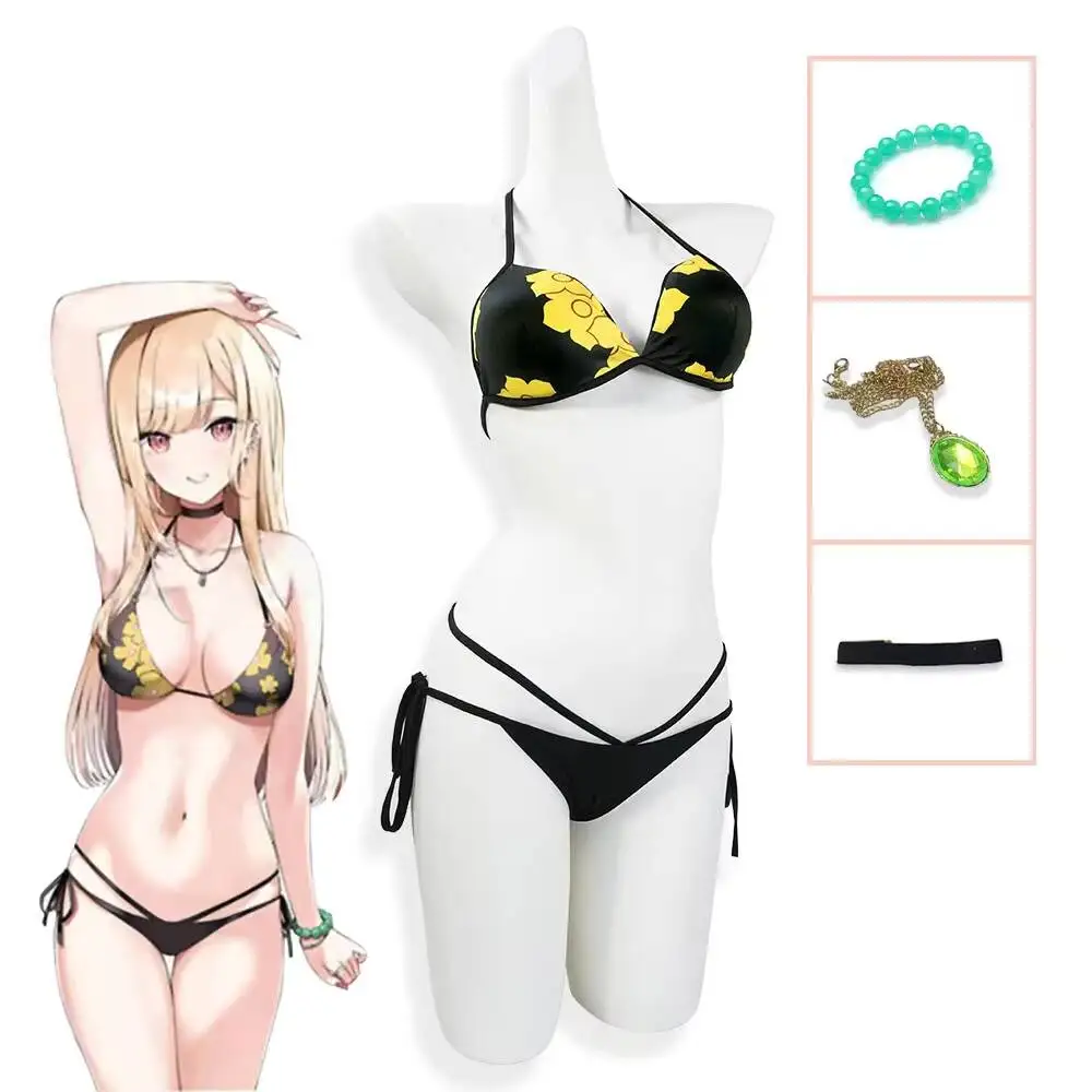 Anime My Dress-Up Darling Mari - Anime Cosplay Bikini incelemesi ve fiyatı