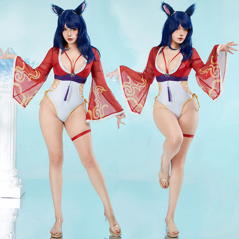 League of Legends Ahri Mayo Co - Anime Cosplay Bikini incelemesi ve fiyatı