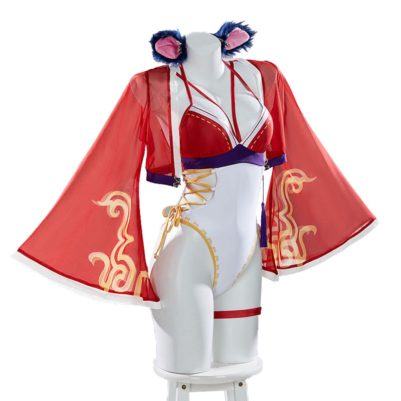 League of Legends Ahri Mayo Co - Anime Cosplay Bikini incelemesi ve fiyatı