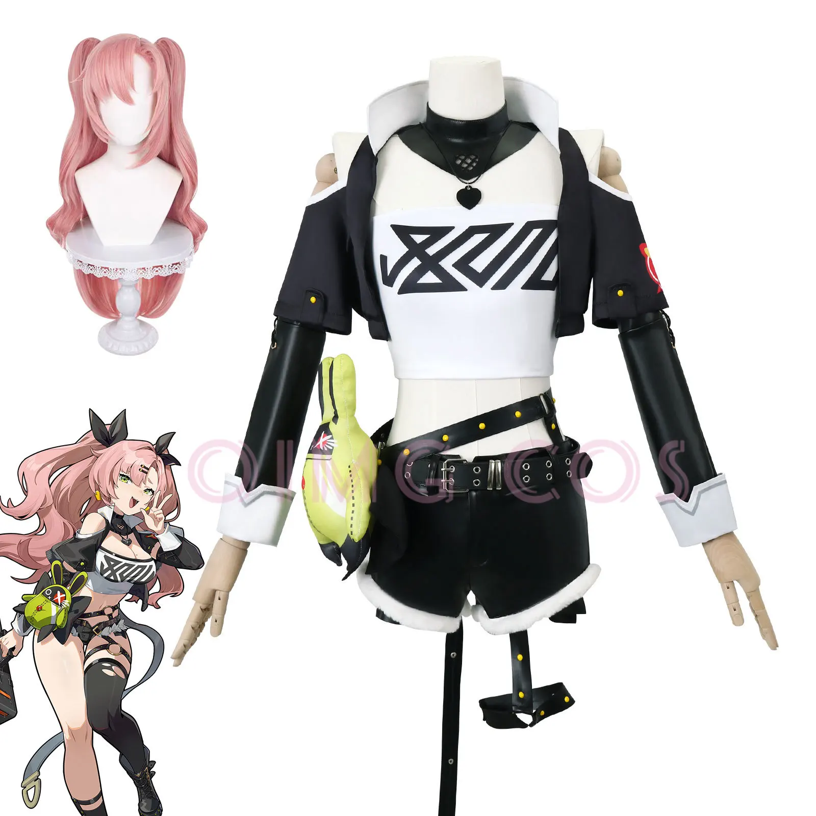 Nicole Demara Zenless Zone Zer - Anime Cosplay Mujer incelemesi ve fiyatı