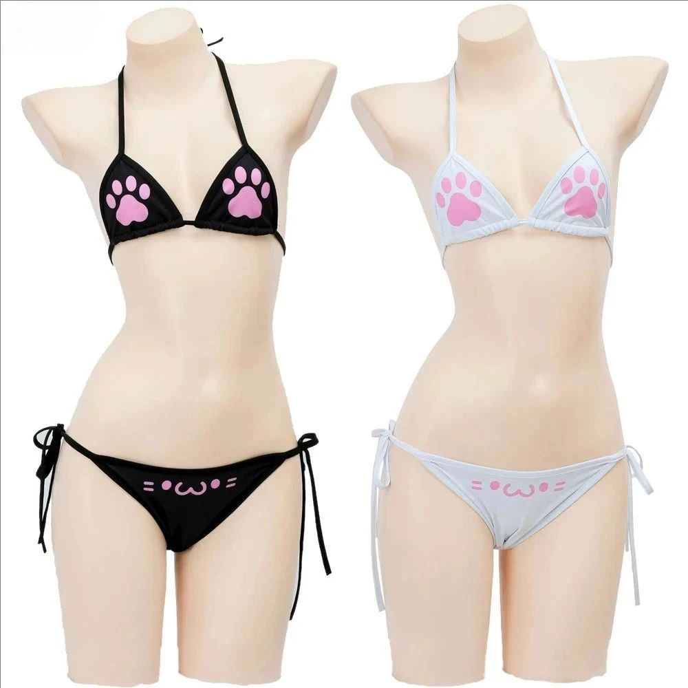 Kadınlar Tatlı Anime Oyunu Üç  - Anime Cosplay Bikini incelemesi ve fiyatı