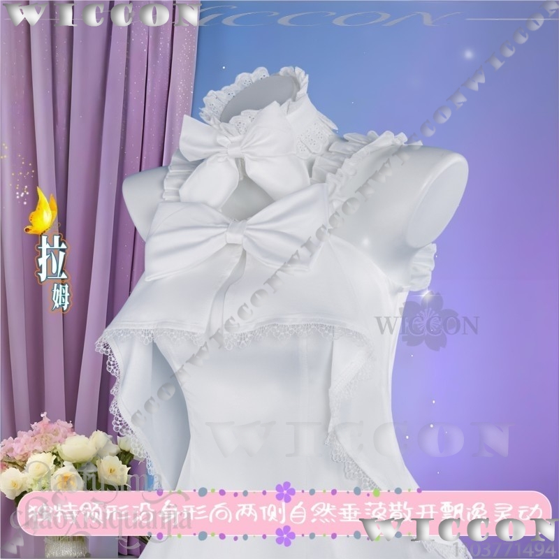 Ram Rem Tatlı Melek Saf Beyaz  - Re Zero Rem Wig incelemesi ve fiyatı