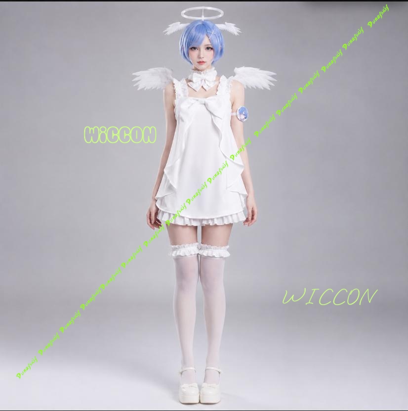 Re Zero Karakter Cosplay Kıyaf - Re Zero Rem Wig incelemesi ve fiyatı