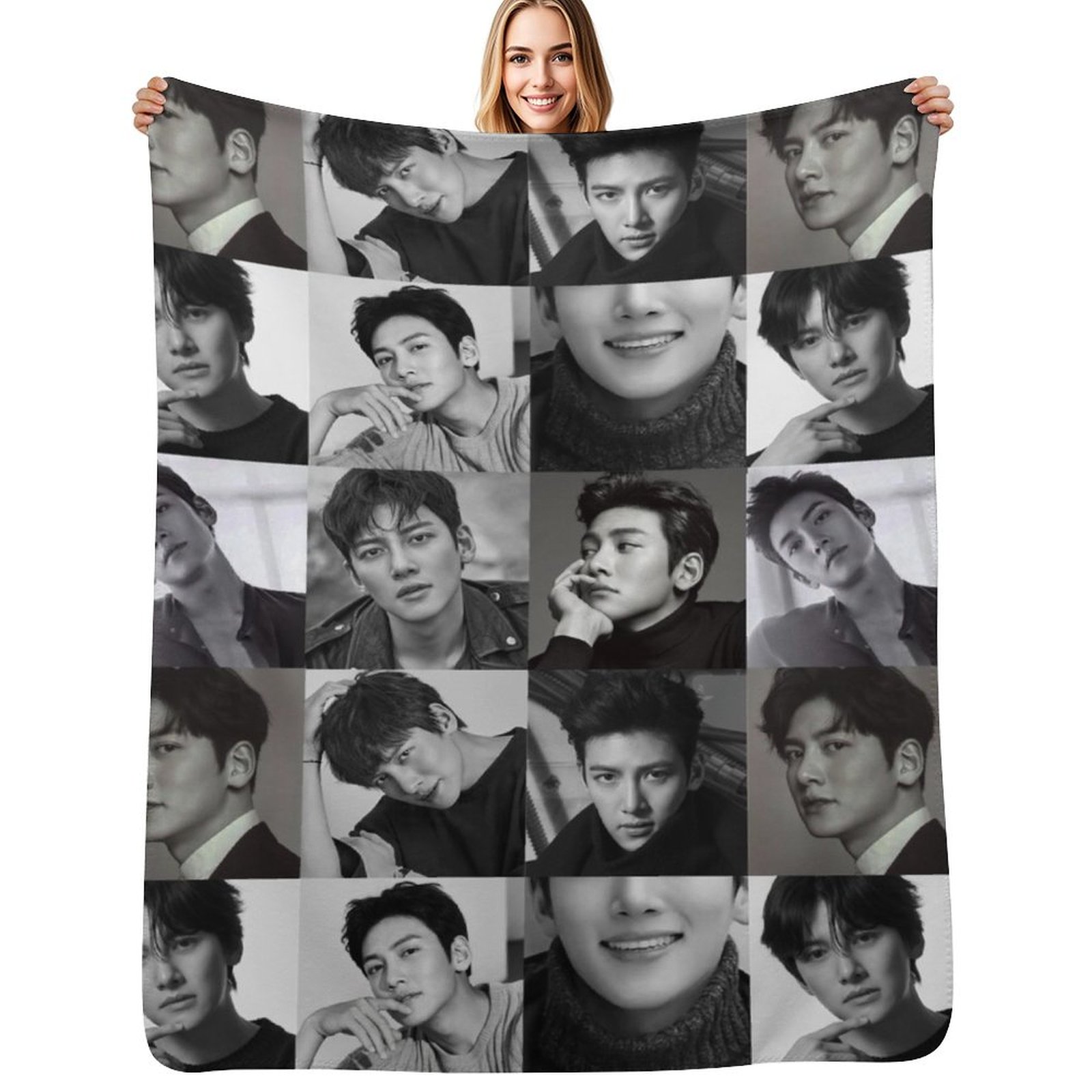 Ji Chang Wook Kolaj Battaniye  - Anime Cosplay Idea incelemesi ve fiyatı