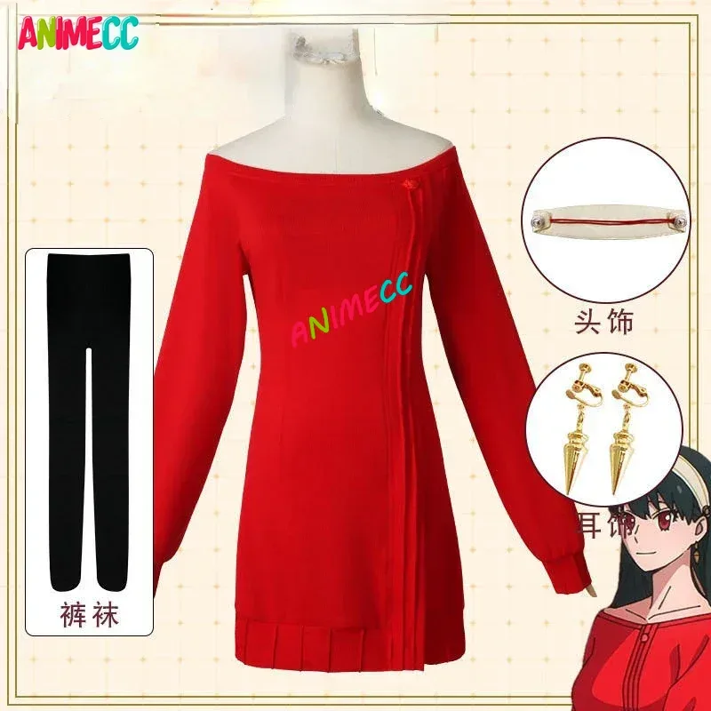 ANIMECC stokta Yor Forger Cosp - Anime Cosplay Yor Forger incelemesi ve fiyatı